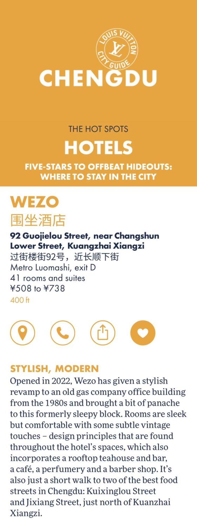 Wezo Hotel Kuanzhai Alley Chengdu-Breakfast Till 12Noon-Lv City Guide Recommended Hotel Eksteriør bilde